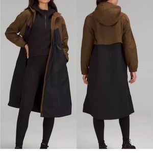 Lululemon Evergreen Full-Zip Long Jacket
Deep Artifact / Black size 4 .